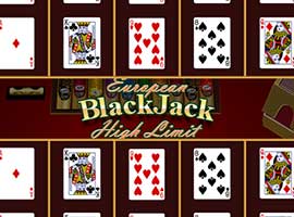 High Limit European Blackjack